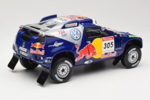 Volkswagen Race Touareg #305 Volkswagen Motorsport M. Miller / R. Pitchford Dakar Rally 2009 Norev 1:18 188466 Metalas - nuotrauka 3 iš 7