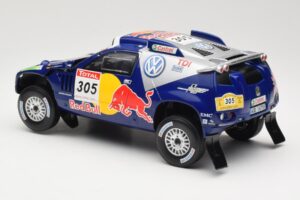 Volkswagen Race Touareg #305 Volkswagen Motorsport M. Miller / R. Pitchford Dakar Rally 2009 Norev 1:18 188466 Metalas - nuotrauka 6 iš 7