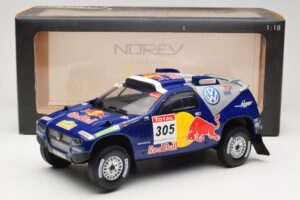 Volkswagen Race Touareg #305 Volkswagen Motorsport M. Miller / R. Pitchford Dakar Rally 2009 Norev 1:18 188466 Metalas - nuotrauka 7 iš 7