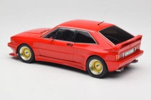 Volkswagen Rieger Scirocco Mk1 GTO Raudonas MCG 1:18 MCG18446 Metalas - nuotrauka 5 iš 6