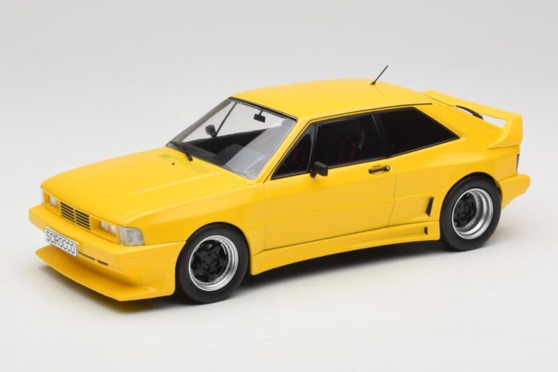Volkswagen Rieger Scirocco Mk1 GTO Geltonas MCG 1:18 MCG18447 Metalas