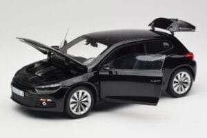 Volkswagen Scirocco Mk3 Juodas Norev 1:18 188471 Metalas - nuotrauka 2 iš 8