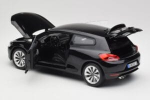 Volkswagen Scirocco Mk3 Juodas Norev 1:18 188471 Metalas - nuotrauka 5 iš 8