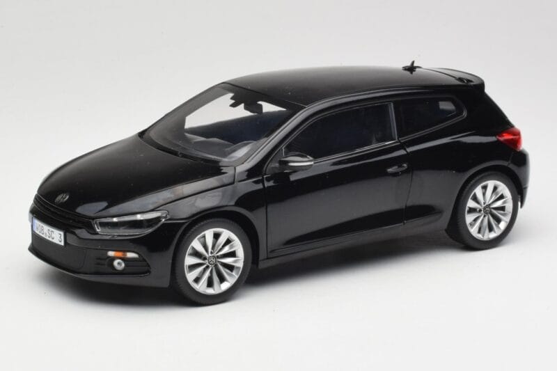 Volkswagen Scirocco Mk3 Juodas Norev 1:18 188471 Metalas