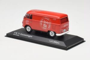 Volkswagen T1 Panel Van Nobis Printen Minichamps 1:43 430052212 Metalas - nuotrauka 3 iš 4
