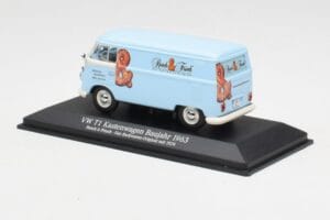 Volkswagen T1 Panel Van Resch & Frisch Minichamps 1:43 430052216 Metalas - nuotrauka 3 iš 4