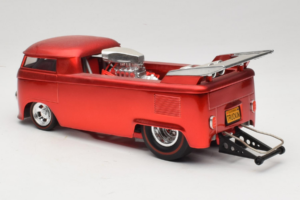 Volkswagen T1 Truck Raudonas Hot Wheels 1:18 J2895 Metalas - nuotrauka 7 iš 8
