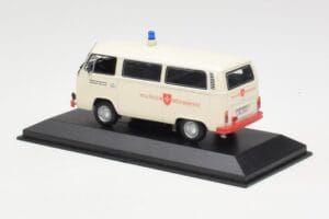 Volkswagen T2 Ambulance Malteser Hilfsdienst Minichamps 1:43 400053092 Metalas - nuotrauka 3 iš 4