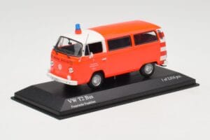 Volkswagen T2 Bus Ugniagesiai Frankfurt Minichamps 1:43 400053091 Metalas - nuotrauka 2 iš 4