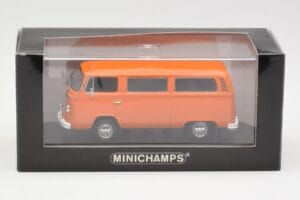 Volkswagen T2 Bus Oranžinis Minichamps 1:43 400053000 Metalas - nuotrauka 4 iš 4