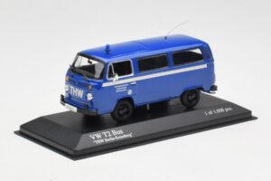 Volkswagen T2 Bus THW Minichamps 1:43 400053094 Metalas - nuotrauka 2 iš 4