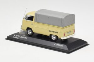 Volkswagen T2 Flatbed Smėlio Minichamps 1:43 400053204 Metalas - nuotrauka 3 iš 4