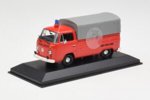 Volkswagen T2 Flatbed Ugniagesiai Dortmund Minichamps 1:43 400053290 Metalas - nuotrauka 2 iš 4