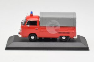 Volkswagen T2 Flatbed Ugniagesiai Dortmund Minichamps 1:43 400053290 Metalas