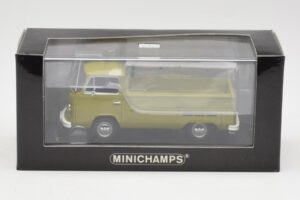 Volkswagen T2 Flatbed Žalias Minichamps 1:43 400053202 Metalas - nuotrauka 4 iš 4