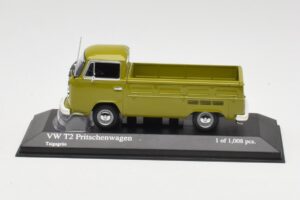 Volkswagen T2 Flatbed Žalias Minichamps 1:43 400053202 Metalas