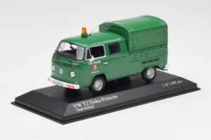 Volkswagen T2b Double Cab Flatbed Stadt Solberg Minichamps 1:43 400053261 Metalas - nuotrauka 2 iš 4