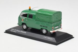 Volkswagen T2b Double Cab Flatbed Stadt Solberg Minichamps 1:43 400053261 Metalas - nuotrauka 3 iš 4
