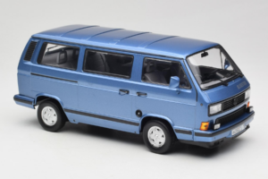 Volkswagen T3 Bluestar Blue Metallic Norev 1:18 188540 Metalas - nuotrauka 4 iš 6