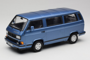 Volkswagen T3 Bluestar Blue Metallic Norev 1:18 188540 Metalas