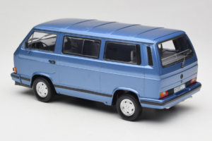 Volkswagen T3 Bluestar Blue Metallic Norev 1:18 188540 Metalas - nuotrauka 5 iš 6
