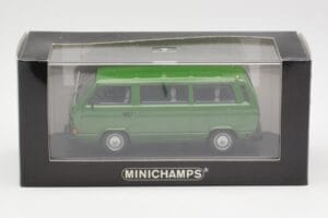 Volkswagen T3 Bus Žalias Minichamps 1:43 400055000 Metalas - nuotrauka 4 iš 4