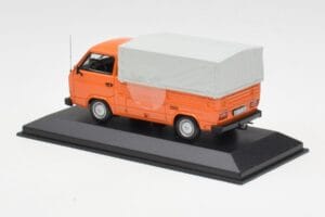 Volkswagen T3 Flatbed Oranžinis Minichamps 1:43 400055200 Metalas - nuotrauka 3 iš 4