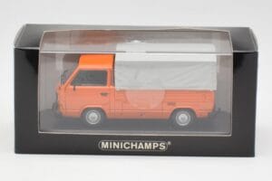 Volkswagen T3 Flatbed Oranžinis Minichamps 1:43 400055200 Metalas - nuotrauka 4 iš 4