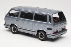 Volkswagen T3 Porsche B32 Minibus Mėlynas KK-Scale 1:18 KKDC180221 Metalas - nuotrauka 5 iš 6