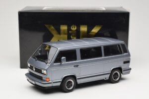 Volkswagen T3 Porsche B32 Minibus Mėlynas KK-Scale 1:18 KKDC180221 Metalas - nuotrauka 6 iš 6