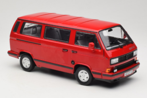 Volkswagen T3 Redstar Raudonas Norev 1:18 188542 Metalas - nuotrauka 4 iš 6