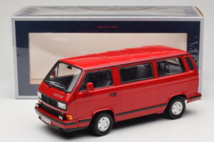 Volkswagen T3 Redstar Raudonas Norev 1:18 188542 Metalas - nuotrauka 6 iš 6
