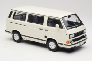 Volkswagen T3 Whitestar Baltas Norev 1:18 188541 Metalas - nuotrauka 4 iš 6