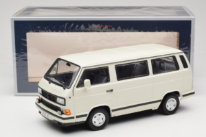 Volkswagen T3 Whitestar Baltas Norev 1:18 188541 Metalas - nuotrauka 6 iš 6