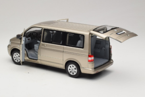 Volkswagen T5 Multivan Beige Metallic Norev 1:18 188602 Metalas - nuotrauka 7 iš 8