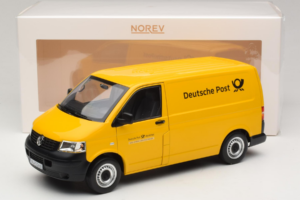 Volkswagen T5 Transporter Deutsche Post Norev 1:18 188617 Metalas - nuotrauka 2 iš 9
