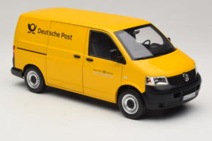 Volkswagen T5 Transporter Deutsche Post Norev 1:18 188617 Metalas - nuotrauka 6 iš 9