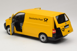 Volkswagen T5 Transporter Deutsche Post Norev 1:18 188617 Metalas - nuotrauka 7 iš 9