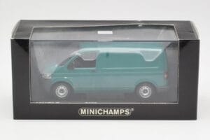 Volkswagen T5 Transporter Žalias Minichamps 1:43 400052261 Metalas - nuotrauka 4 iš 4