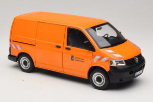 Volkswagen T5 Transporter Stadt Würselen Norev 1:18 188618 Metalas - nuotrauka 6 iš 8