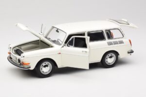 Volkswagen Type 3 1600 L Variant Policija Minichamps 1:18 100051091 Metalas - nuotrauka 2 iš 8