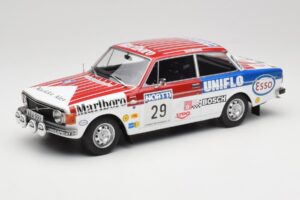 Volvo 142 #29 M. Alen / I. Kivimaki Rally 1000 Lakes 1973 MCG 1:18 MCG18528R Metalas