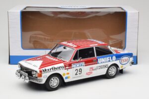 Volvo 142 #29 M. Alen / I. Kivimaki Rally 1000 Lakes 1973 MCG 1:18 MCG18528R Metalas - nuotrauka 6 iš 6