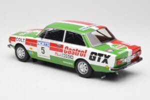 Volvo 142 #5 H. Mikkola / E. Rautanen Rally 1000 Lakes 1973 MCG 1:18 MCG18529R Metalas - nuotrauka 5 iš 6