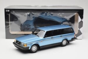 Volvo 240 GL Estate Blue Metallic Minichamps 1:18 155171414 Metalas - nuotrauka 6 iš 6