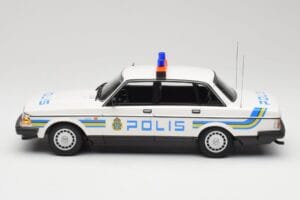 Volvo 240 GL Polis Sweden Minichamps 1:18 155171490 Metalas - nuotrauka 3 iš 6