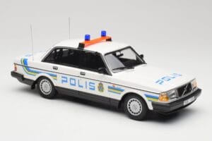 Volvo 240 GL Polis Sweden Minichamps 1:18 155171490 Metalas - nuotrauka 4 iš 6