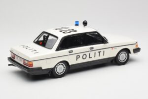 Volvo 240 GL Politi Denmark Minichamps 1:18 155171495 Metalas - nuotrauka 2 iš 6