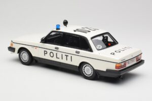 Volvo 240 GL Politi Denmark Minichamps 1:18 155171495 Metalas - nuotrauka 5 iš 6