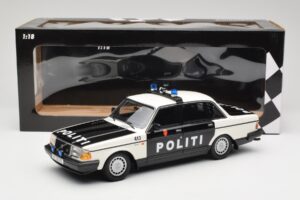 Volvo 240 GL Politi Norway Juodas Minichamps 1:18 155171496 Metalas - nuotrauka 6 iš 6